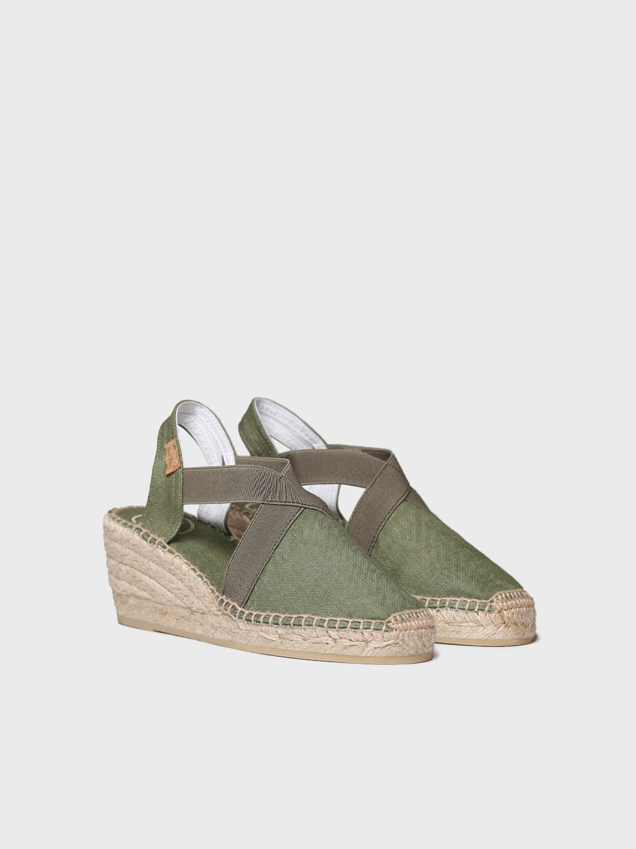 VEGAN MID-WEDGE ESPADRILLE | TER