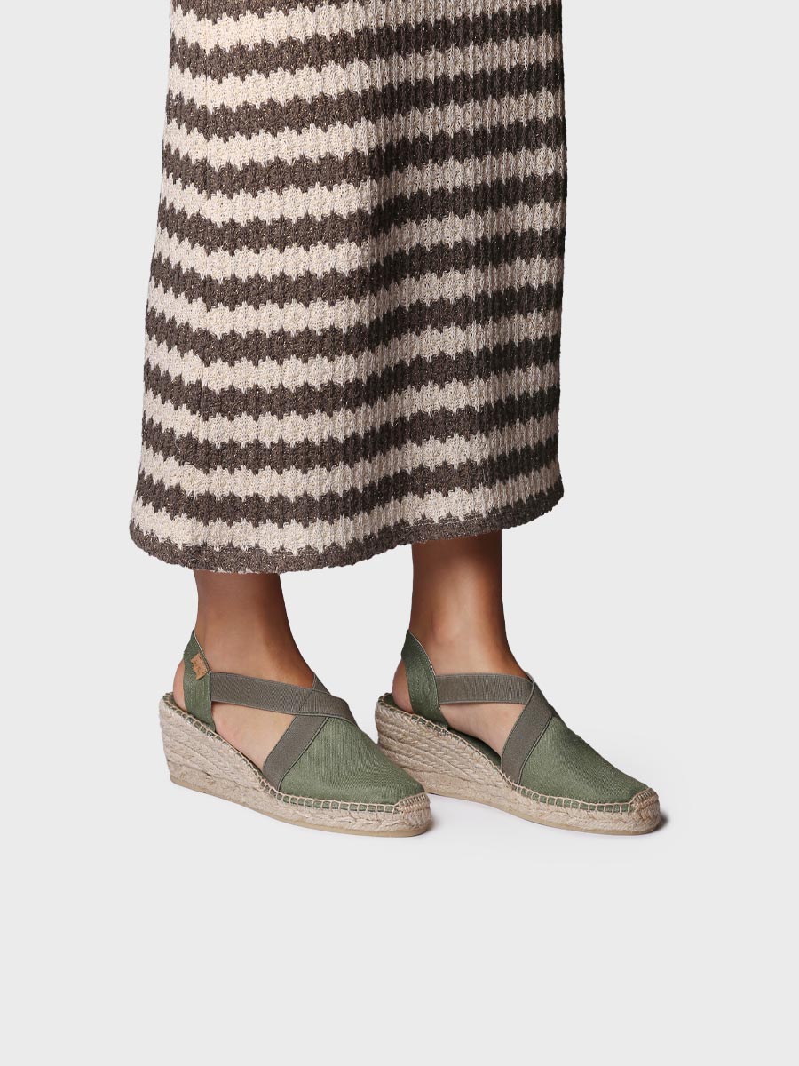 VEGAN MID-WEDGE ESPADRILLE | TER