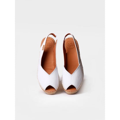 WEDGE ESPADRILLES IN LEATHER - BERNIA-P