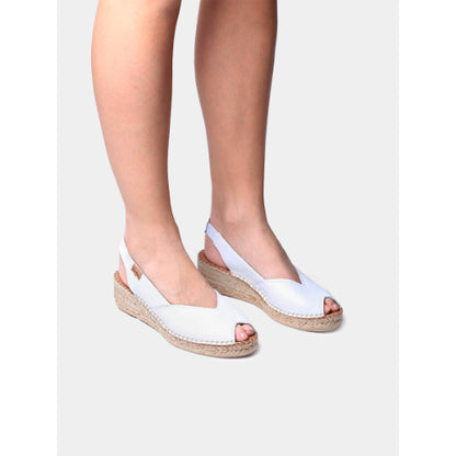 WEDGE ESPADRILLES IN LEATHER - BERNIA-P