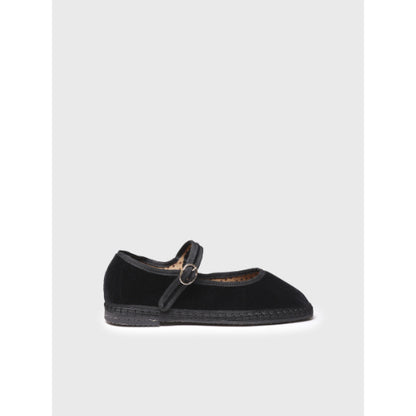 MARY JANE FOR WOMEN IN BLACK VELVET - CLOE