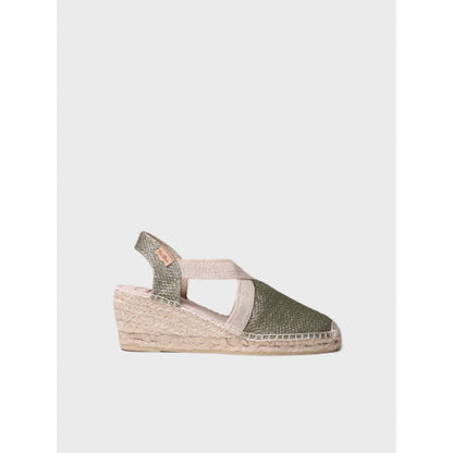 WOMEN'S SHINY VEGAN ESPADRILLES - TRITON