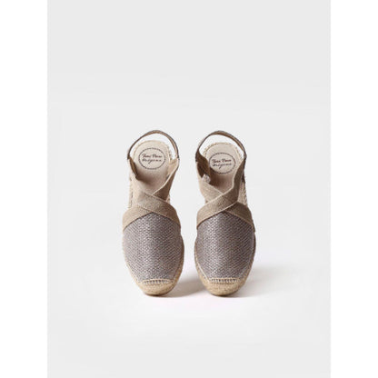 WOMEN'S SHINY VEGAN ESPADRILLES - TRITON