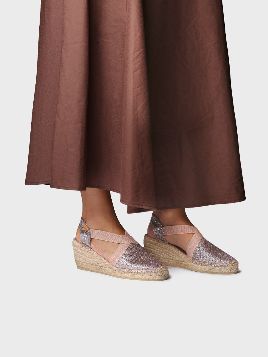 VEGAN SHINY WOMEN'S ESPADRILLE | TRITON