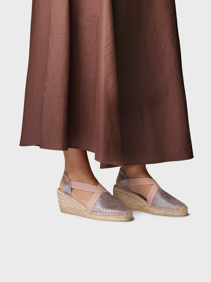 VEGAN SHINY WOMEN'S ESPADRILLE | TRITON